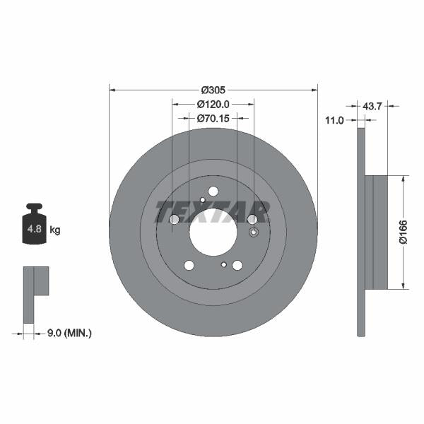 TRW MOTO BDA1030 Brake Caliper Bracket