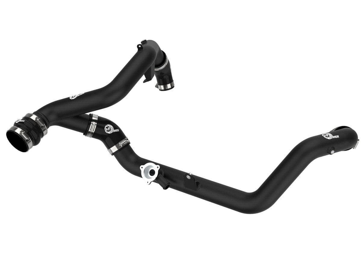 aFe 46-20658-B BladeRunner 2-1/4 IN Aluminum Hot Charge Pipe Black