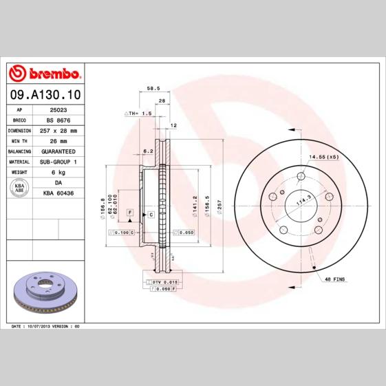 TRW MOTO BDA593 Brake Caliper Bracket