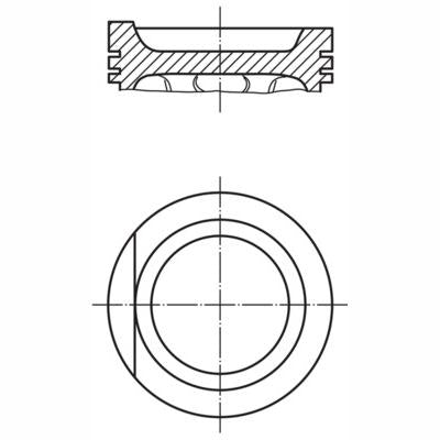 MAHLE 0299000 Piston