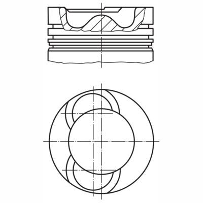 MAHLE 2136500 Piston