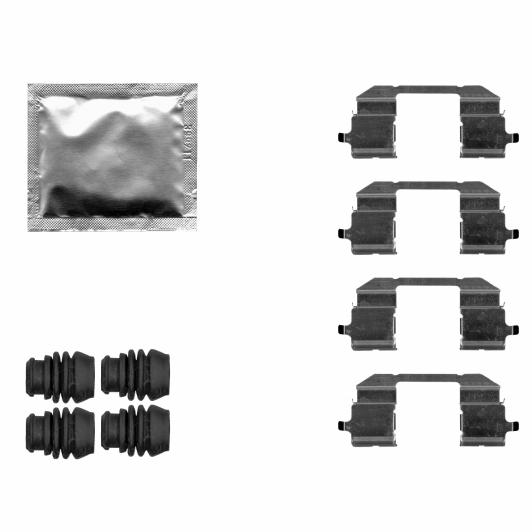 TEXTAR 82548800 Disc Brake Pad Accessory Kit