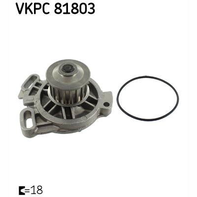 SKF VKPC81803 Water Pump