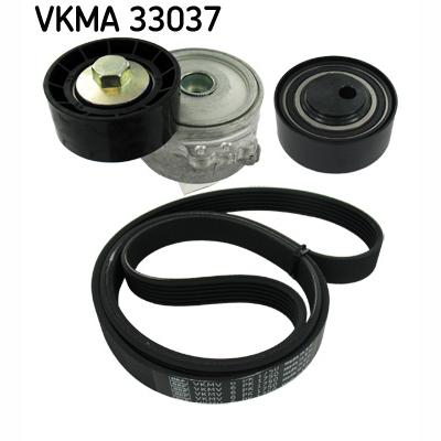 SKF VKMA33037 V-Ribbed Belt Set
