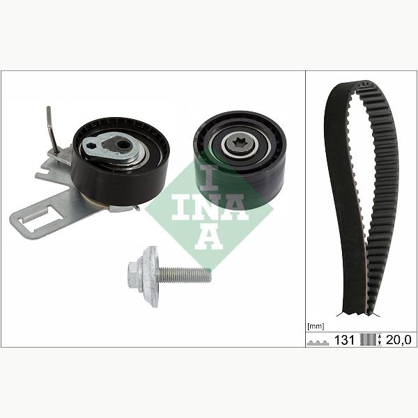 INA 530076010 Timing Belt Set