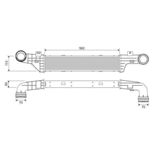 VALEO VAL817907 Charge Air Cooler