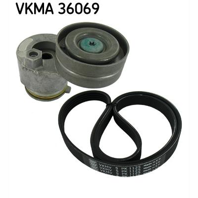 SKF VKMA36069 V-Ribbed Belt Set