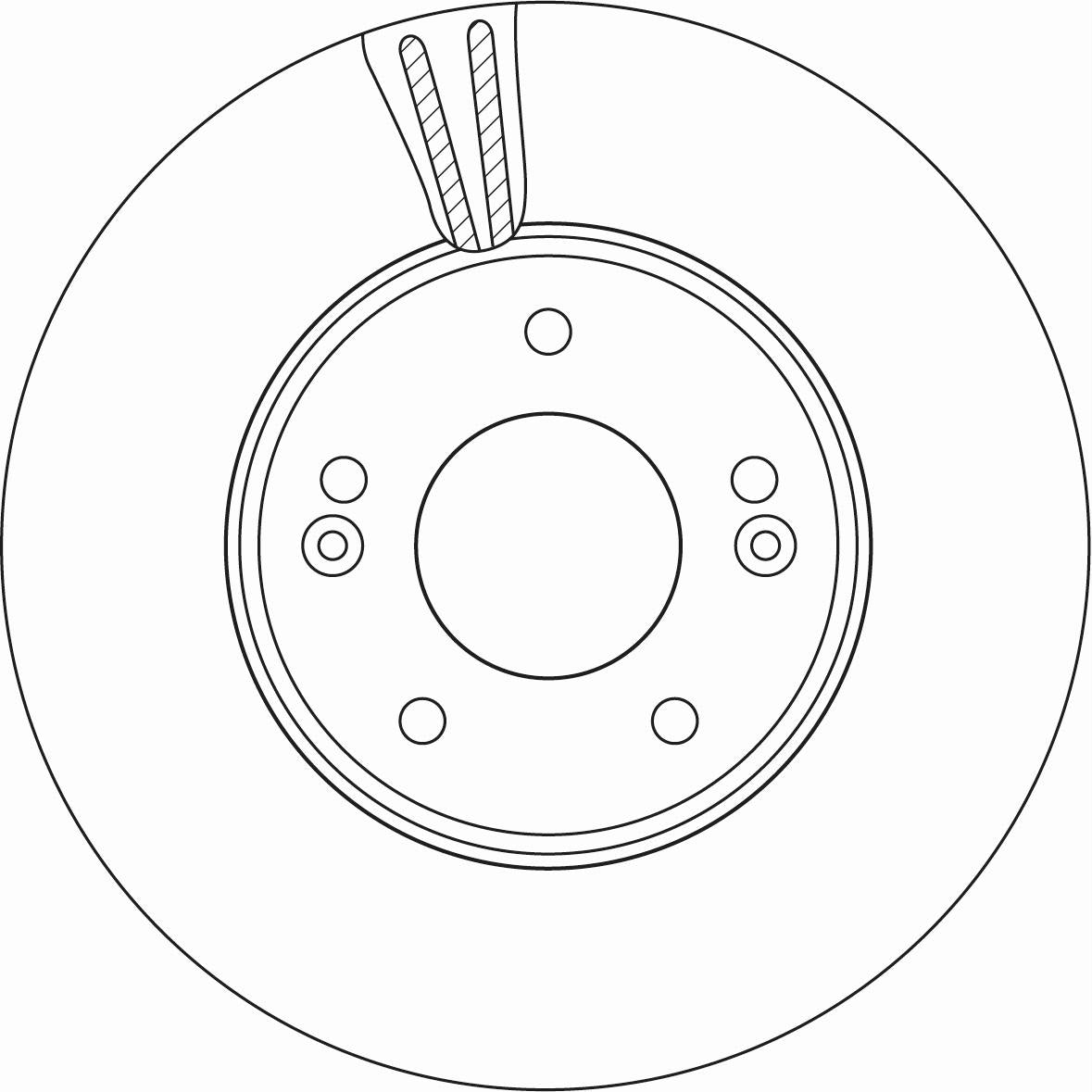 TRW MOTO DF6966 Brake Disc
