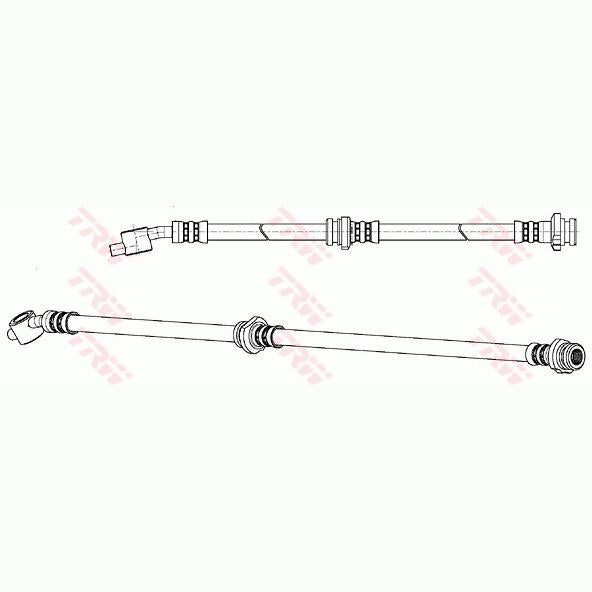 TRW MOTO PHD972 Brake Hose