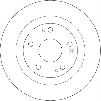 TRW MOTO DF6705 Brake Disc
