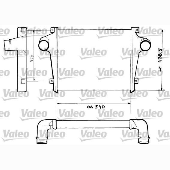 VALEO VAL816732 Charge Air Cooler