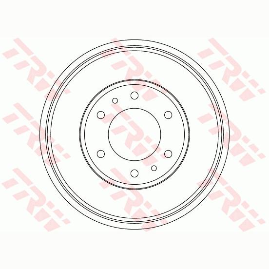 TRW MOTO DB4423 Brake Drum
