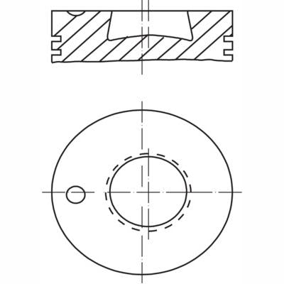 MAHLE 0039200 Piston