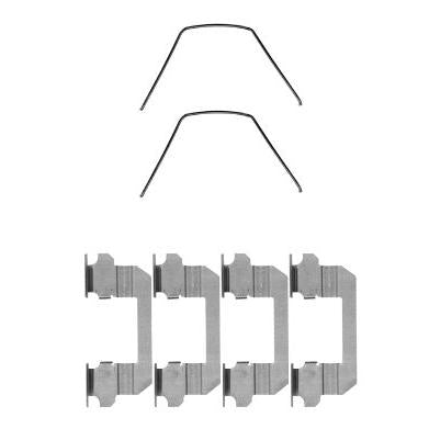 TEXTAR 82513800 Disc Brake Pad Accessory Kit