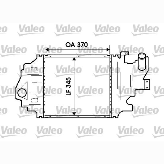 VALEO VAL817923 Charge Air Cooler