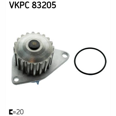SKF VKPC83205 Water Pump