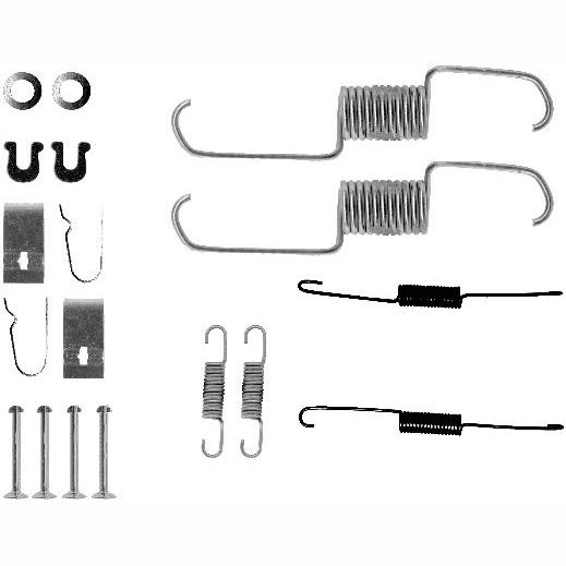 TEXTAR 97013600 Brake Shoes Accessory Kit