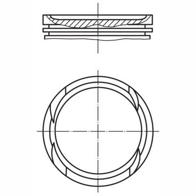 MAHLE 0095202 Piston