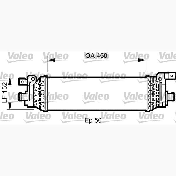 VALEO VAL818797 Charge Air Cooler
