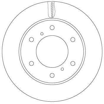 TRW MOTO DF6735 Brake Disc
