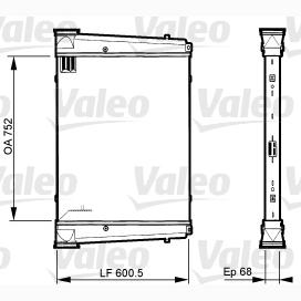 VALEO VAL818882 Charge Air Cooler