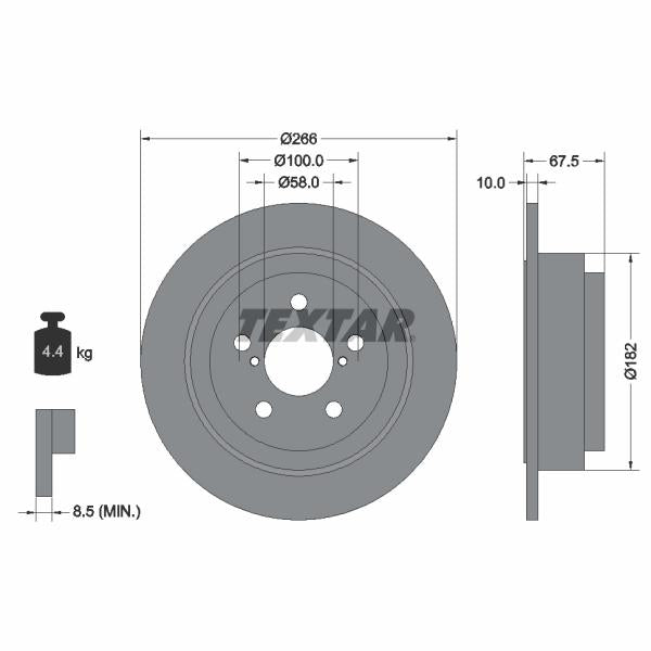 TRW MOTO BDA1054 Brake Caliper Bracket