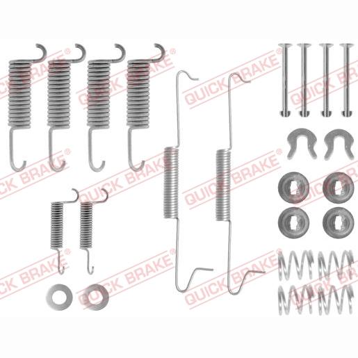 TEXTAR 97010800 Brake Shoes Accessory Kit