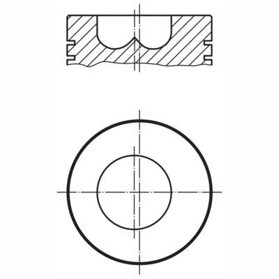 MAHLE 0431900 Piston