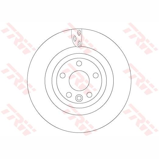 TRW MOTO DF6706S Brake Disc