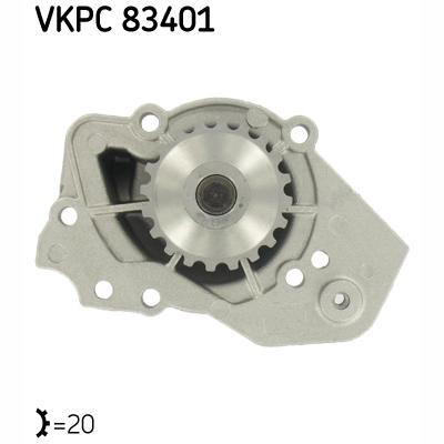 SKF VKPC83401 Water Pump