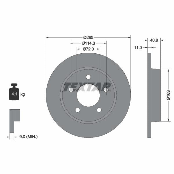 TRW MOTO BDA949 Brake Caliper Bracket
