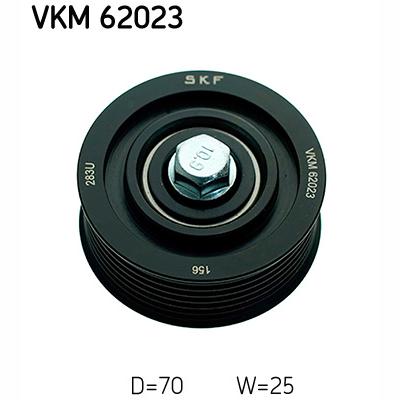 SKF VKM62023 V-Ribbed Belt Deflection/Guide Pulley