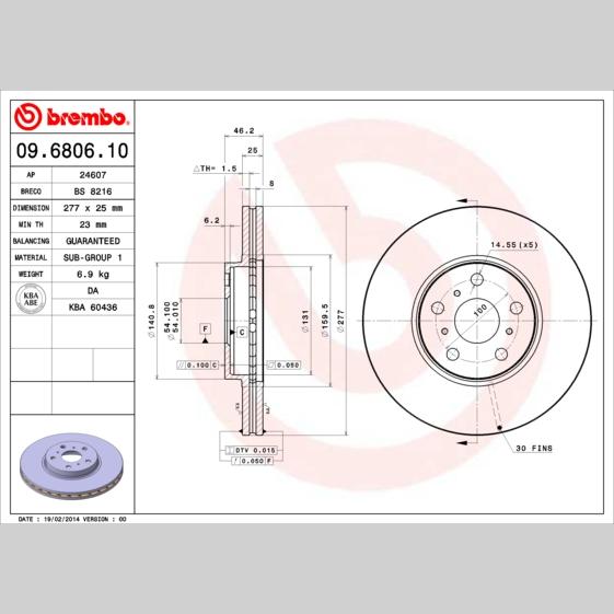 TRW MOTO BDA998 Brake Caliper Bracket