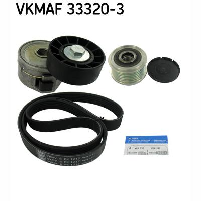 SKF VKMAF33320-3 V-Ribbed Belt Set