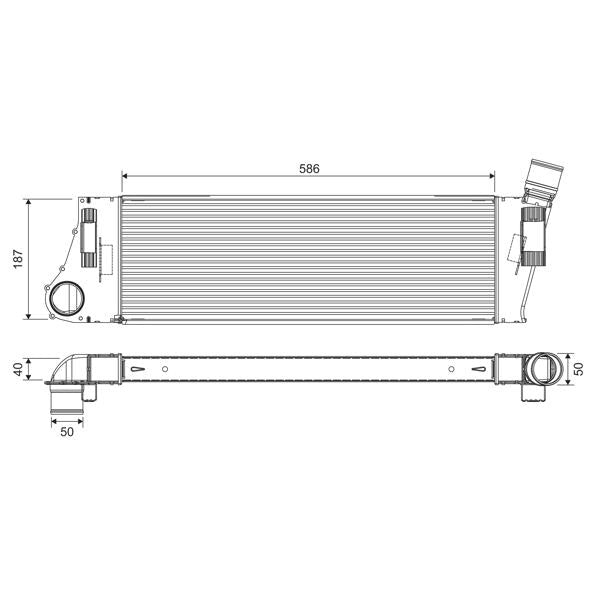 VALEO VAL818727 Charge Air Cooler