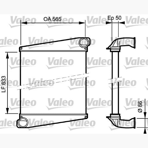 VALEO VAL818879 Charge Air Cooler