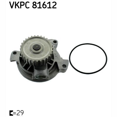 SKF VKPC81612 Water Pump