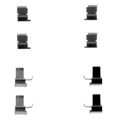 TEXTAR 82053000 Disc Brake Pad Accessory Kit