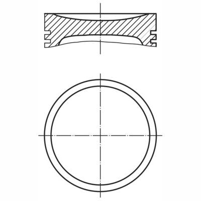 MAHLE 0089901 Piston