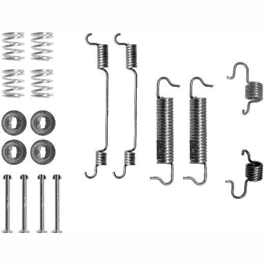 TEXTAR 97014600 Brake Shoes Accessory Kit