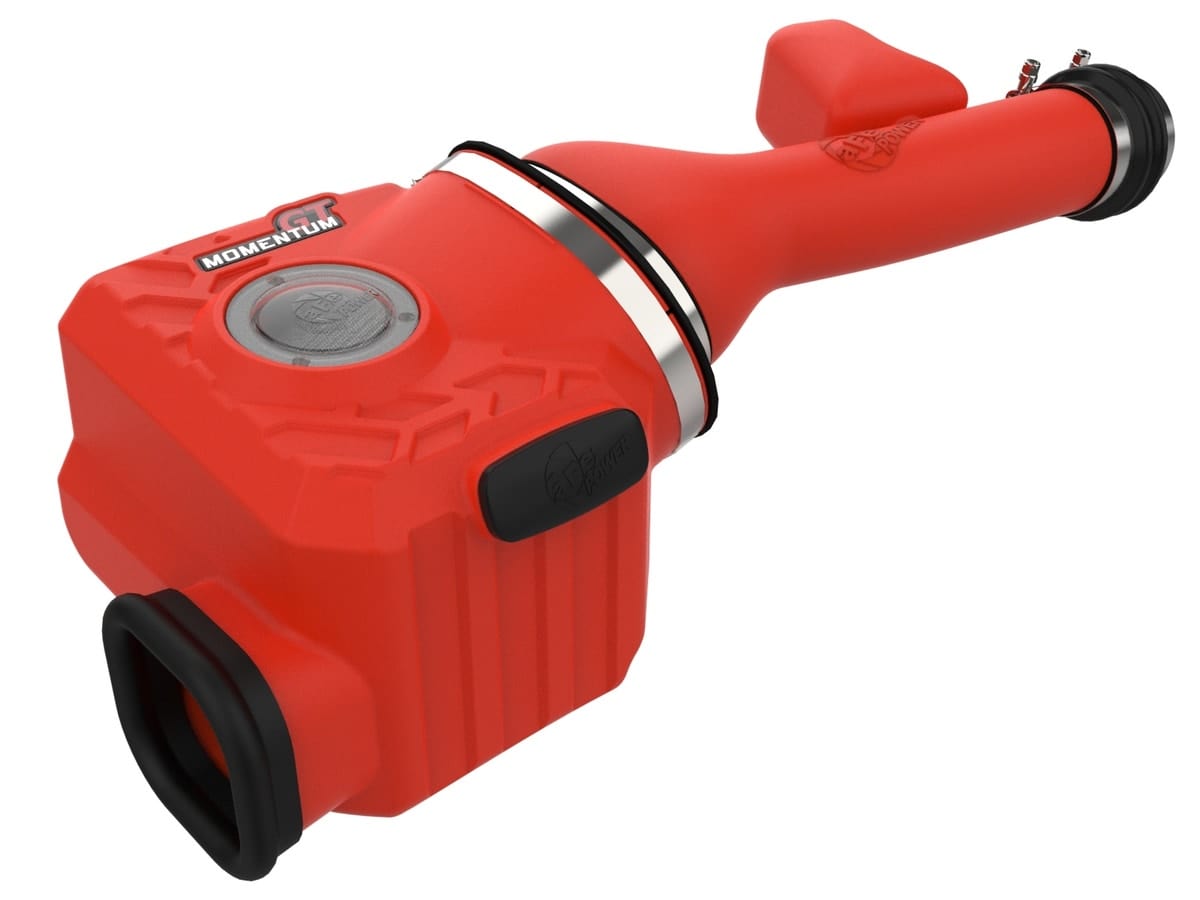 aFe 50-70095DR Momentum GT Cold Air Intake System Red w/ Pro DRY S Filter