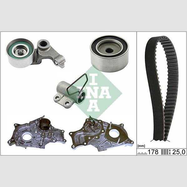 INA 530054331 Water Pump & Timing Belt Kit