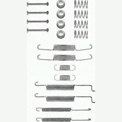 TEXTAR 97000600 Brake Shoes Accessory Kit