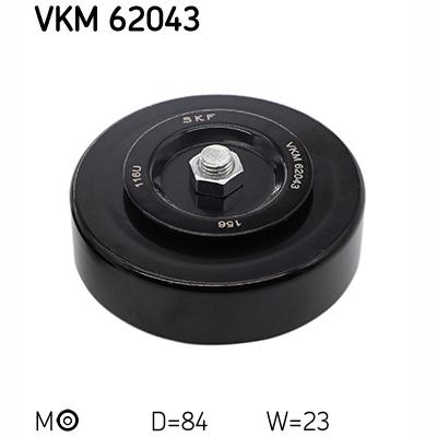 SKF VKM62043 V-Ribbed Belt Tensioner Pulley