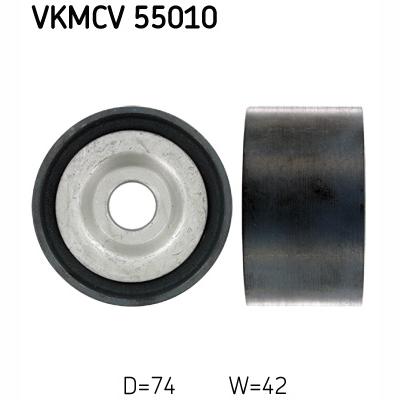 SKF VKMCV55010 V-Ribbed Belt Deflection/Guide Pulley