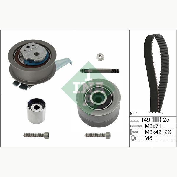 INA 530083510 Timing Belt Set