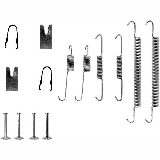 TEXTAR 97011200 Brake Shoes Accessory Kit