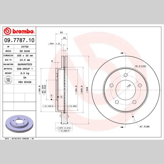 TRW MOTO BDA1168 Brake Caliper Bracket