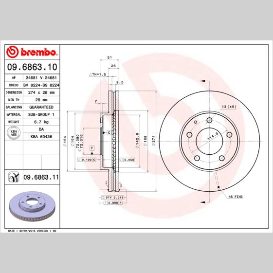 TRW MOTO BDA962 Brake Caliper Bracket