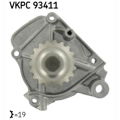 SKF VKPC93411 Water Pump